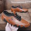 Genuine Leather Octopus Bean Shoes For Men Fashion Flats Shoes Walking Sports Loafer Breathable Outdoor Men's Driving Shoes