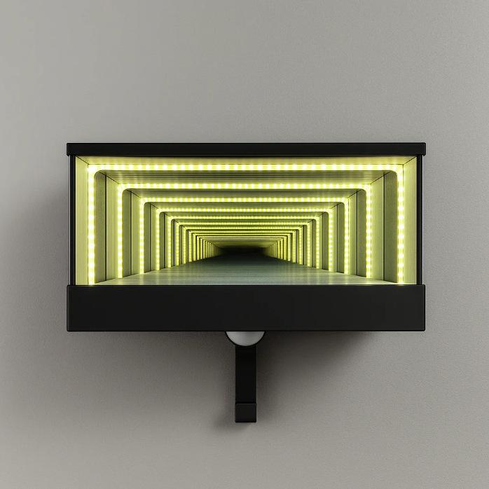 

New LED Deep Mirror Garage Key Hanger