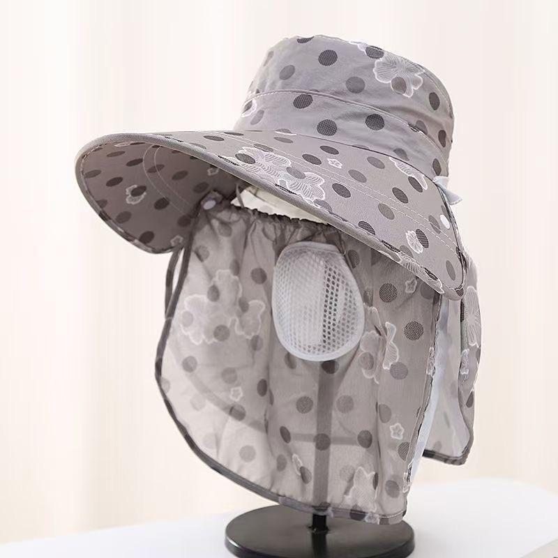 Cappello da Sole Estivo per la Raccolta del Tè Cappello Parasole Maschera Facciale da Donna Protezione UV Cappello da Sole da Uomo per Ciclismo Lavoro Modelli da Donna