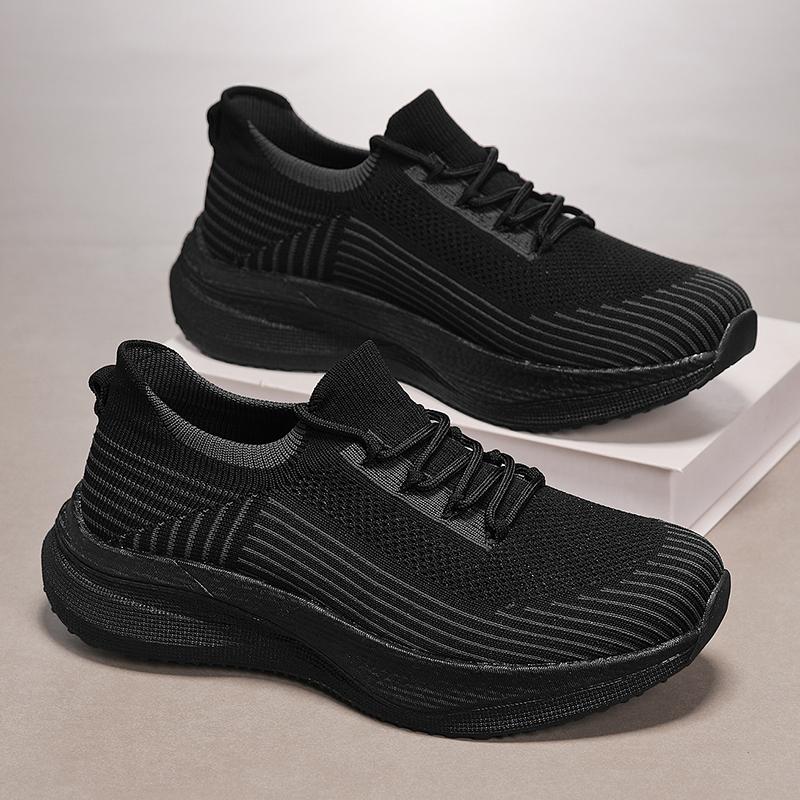 Nuova Moda Uomo Quattro Stagioni Scarpe Comode con Suola Spessa Studenti Ragazzi di Tendenza Suola Morbida Traspiranti Casual Scarpe da Corsa