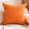 Solid Color 40/45/50cm Throw Pillow CaseSoft Home Decorative Pillow Cover 45*45 Chair Car for Bedroom Sofa Cushion Cover Square