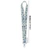 Badge Holder Long Strap Phone Anti-Loss Belt Anti-Loss Lanyard Phone Neck Strap Fresh Flowers Art Mobile Phone Charm Pass