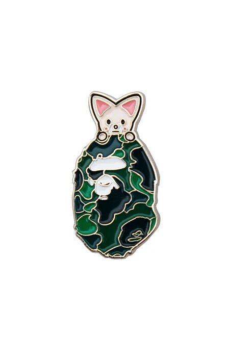 

[USED] BAPE X STRAY KIDS FOXI.NY METAL PIN