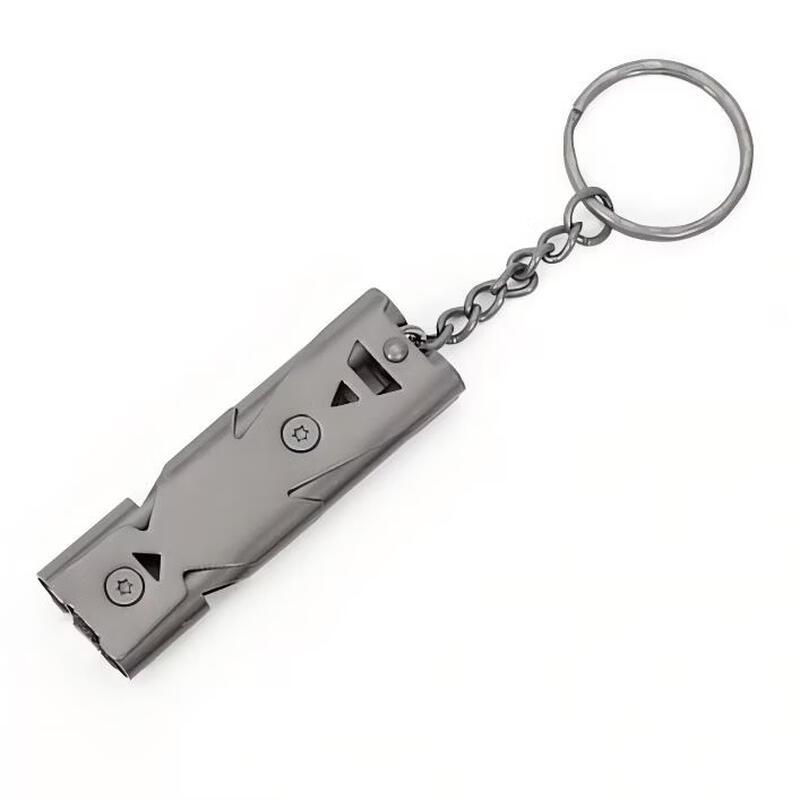 Brangdy Stainless Steel Double-Tube Survival Whistle