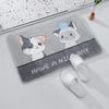 Absorbent Bath Mat Non-Slip Floor Rug Bathroom Kitchen Bedroom Entrance Soft Plush Carpet Cartoon Design
