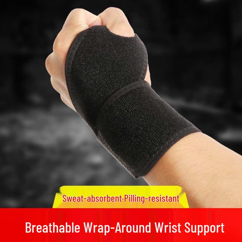 Thumb & Wrist Support Wrap: Compression, Anti-Sprain Protection for Weightlifting, Badminton, and Fitness Activities