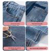 High-Waisted Retro Straight-Leg Women's Jeans - 2024 Summer Slimming Loose Fit