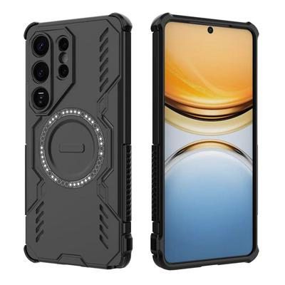 Hülle für Samsung Galaxy S24 S25 S26 S23 Ultra Plus Edge S26 PRO S24 S25 FE Armor hart Magnetisch Stoßfest Linsen Schutzabdeckung