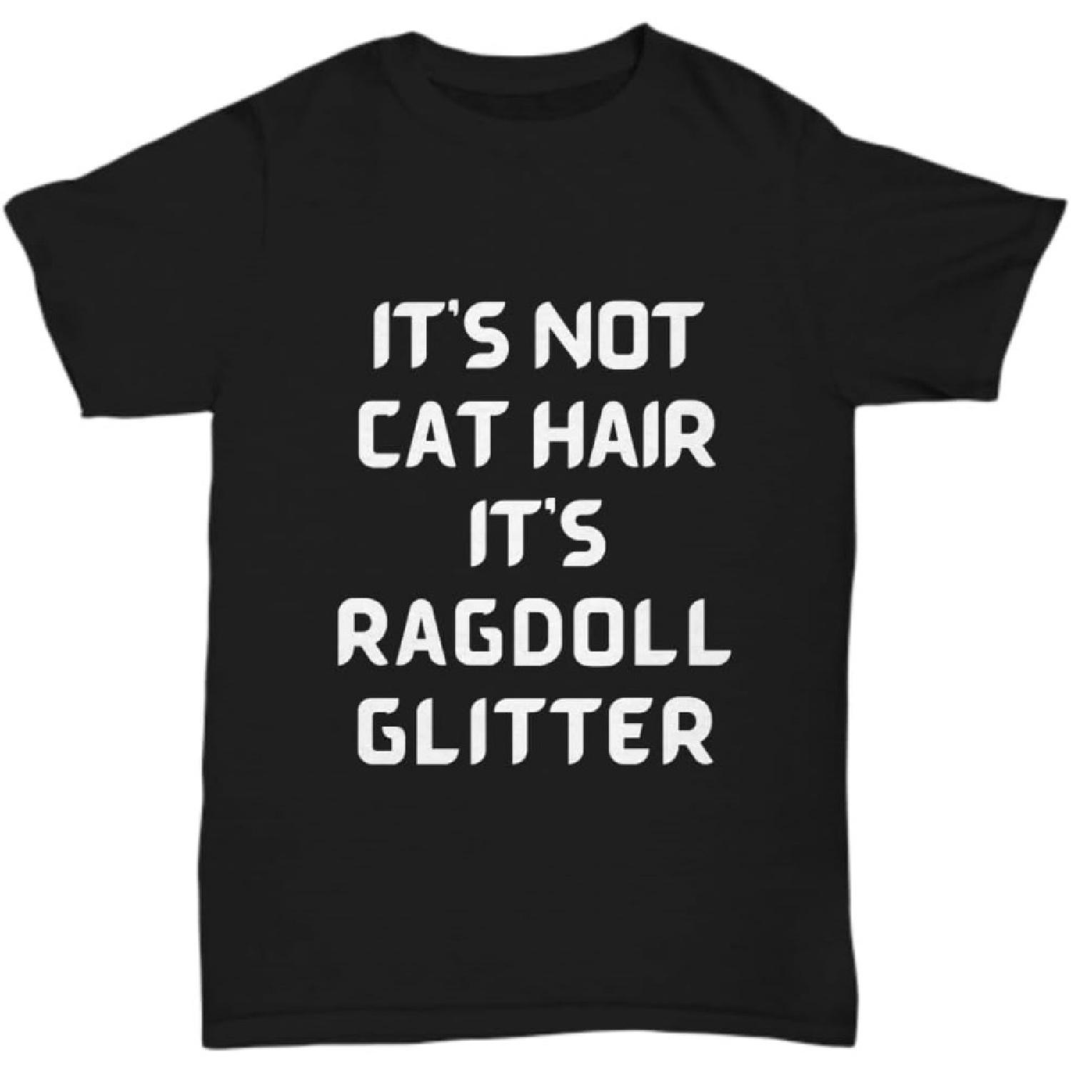 

Ragdoll Cat T-Shirt, Ragdoll Glitter Black Unisex Tee, Gift for Ragdoll Cat Lovers, Ragdoll Cat Owner Shirt XXXXXL різнокольоровий