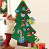 DIY Filz Weihnachtsdekorationen Weihnachtsbaum Tür Wandbehang Ornamente Filz-Weihnachtsbaum Neujahr Weihnachtsmann Weihnachten Kindergeschenke