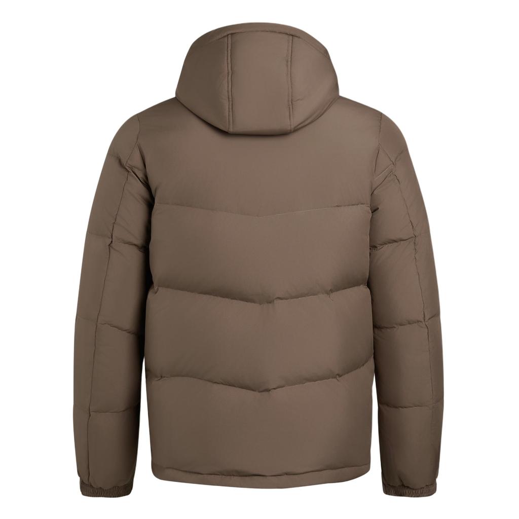 Adidas FW25 Water-Resistant Warm Sports Casual 600 Fill Power Duck Down Hooded Jacket Unisex Jacket KF6751