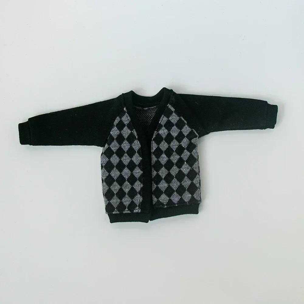 Blyth Clothes Mini skirt plaid cardigan pleated skirt student suit casual sweater jacket shirt Ymy Ob22 24 27 Doll Accessories