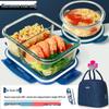 UOSO Microwave-Safe Glass Lunch Box