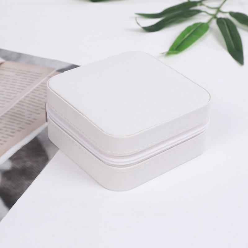 

Изысканная модная портативная шкатулка для хранения ювелирных изделий для сережек, ожерелий, браслетов в милом стиле