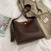 High-Quality Large-Capacity Composite Bag Women's  New Texture Retro Wide Strap Shoulder Bags Messenger Bags