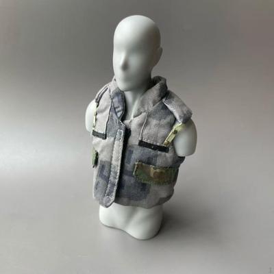 1/6 Scale Action Figure Clothes Doll Costume Accessories Vest Fashion Miniature Clothing Dress Up