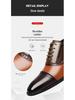 New Brogue Leather Men's Shoes - Stylish, Breathable, Versatile for Business and Weddings In Spring and Autumn