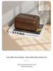 Faux Walnut Chinese-Style Tissue Box for Home, Dining Room, Living Room, Coffee Table, Hotel, B&B Storage