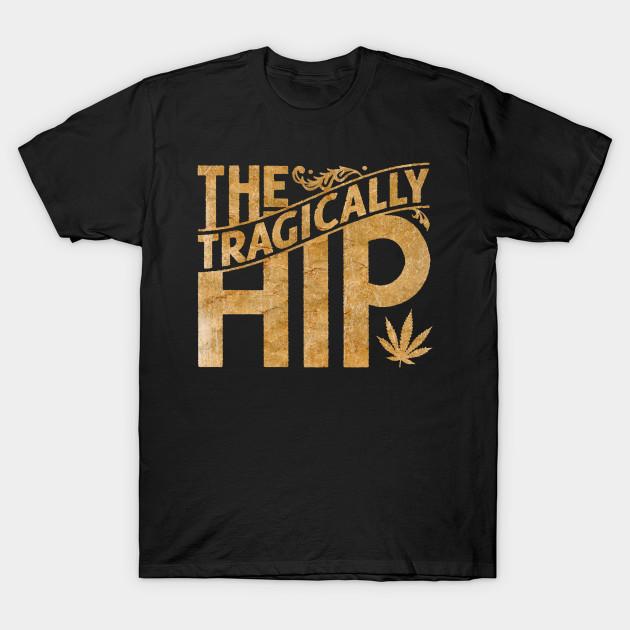 

Men Black Print T-shirt Tragically Hip Vintage Color No-Cut Transfer Paper Print Cotton Tshirt 3XL чорний