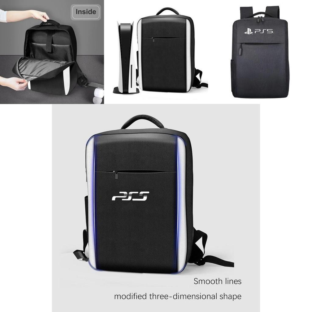 Ps5/4 Storage Bag Shockproof Dustproof Stylish Double Color Design Easy To Carry