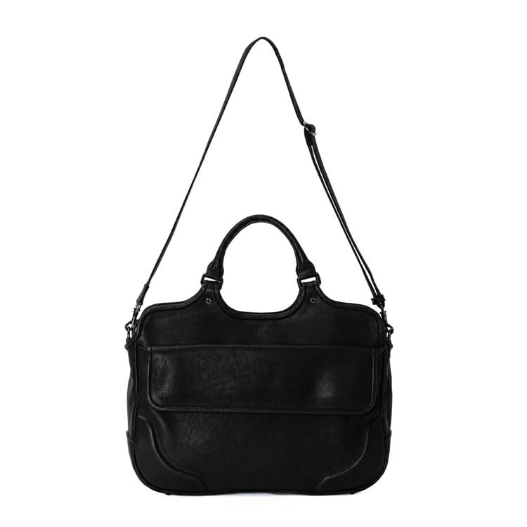 Official ORIGIN briefcase made by baseball glove manufacturer Horizontal genuine leather A4 shoulder bag Large capacity PC14 inch GA139 [Tryon] 2-way