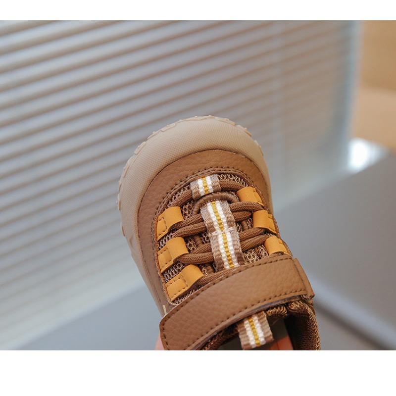 New Baby Toddler Shoes Breathable Mesh Children's Shoes Non-slip Soft Sole Men's and Women's Sports Shoes