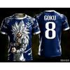 2026 Dragon Ball Official Print Goku 10# Football Training Jersey Adult Kid S-6XL 90cm Stylish Casual Tees