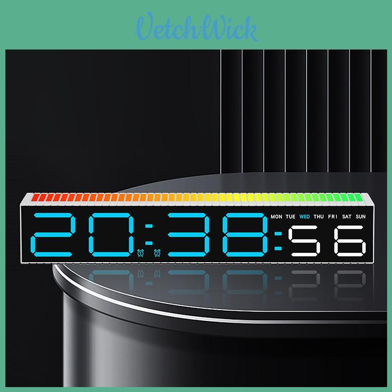 Led Digital Desk Clock With Alarm And Calendar For Home And Office Use