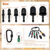 Handle Pipe Expander Tool Set with Keychain Extension Rod for Tube Expanding