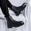 Martin Boots Men's Winter New British Style High-top Men's Thick-soled American Tooling Leather Boots Men's 12518-A