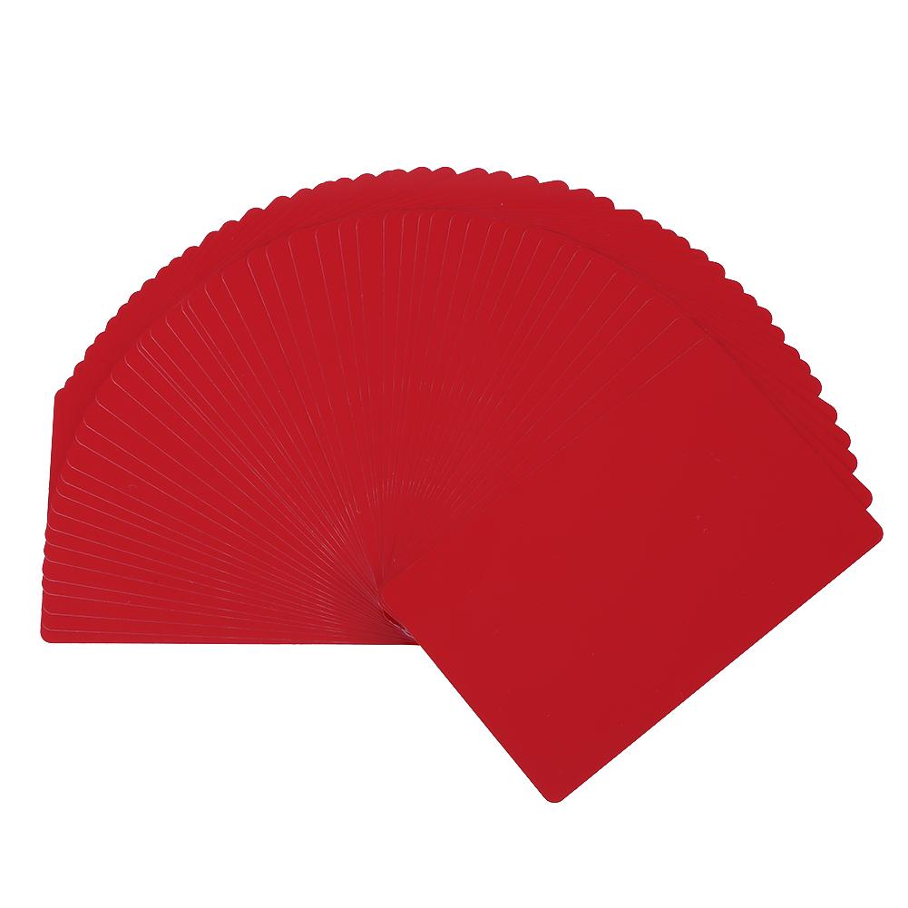 50PCS  Mark Engraved Business Visit Name Cards Smooth Aluminum Alloy Metal Business Cards Blank Tablet for Office Clients