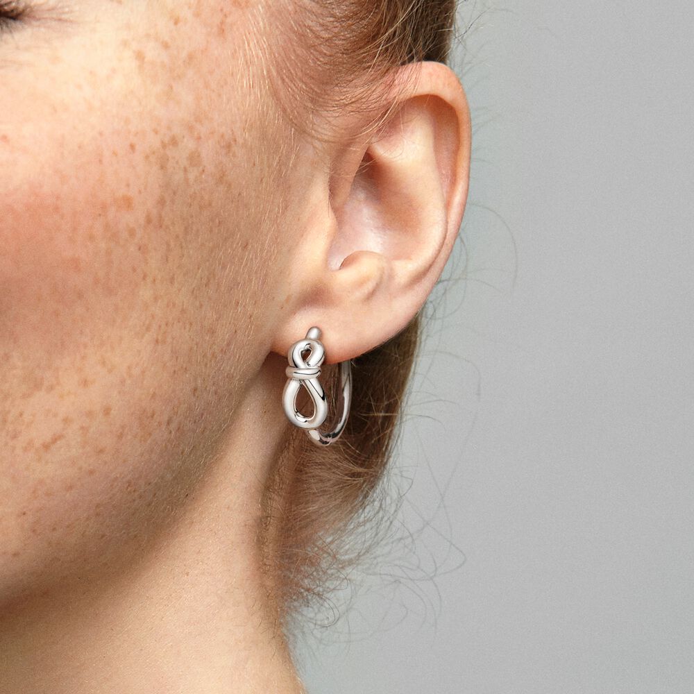 S925 Sterlingo Sidabro Žėrintys Dvigubi Lankeliai Auskarai Moterims Madingi Papuošalai Gimtadienio Motinos Diena Dovanos