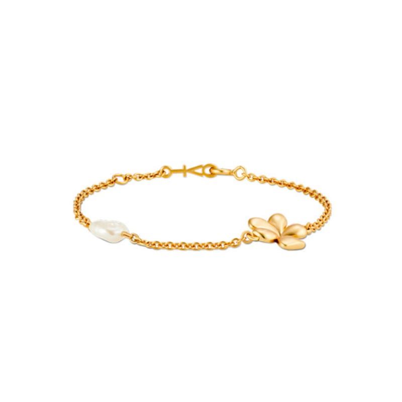 OVT [925 Silver] PRIMAVERA MINI GOLD BRACELET