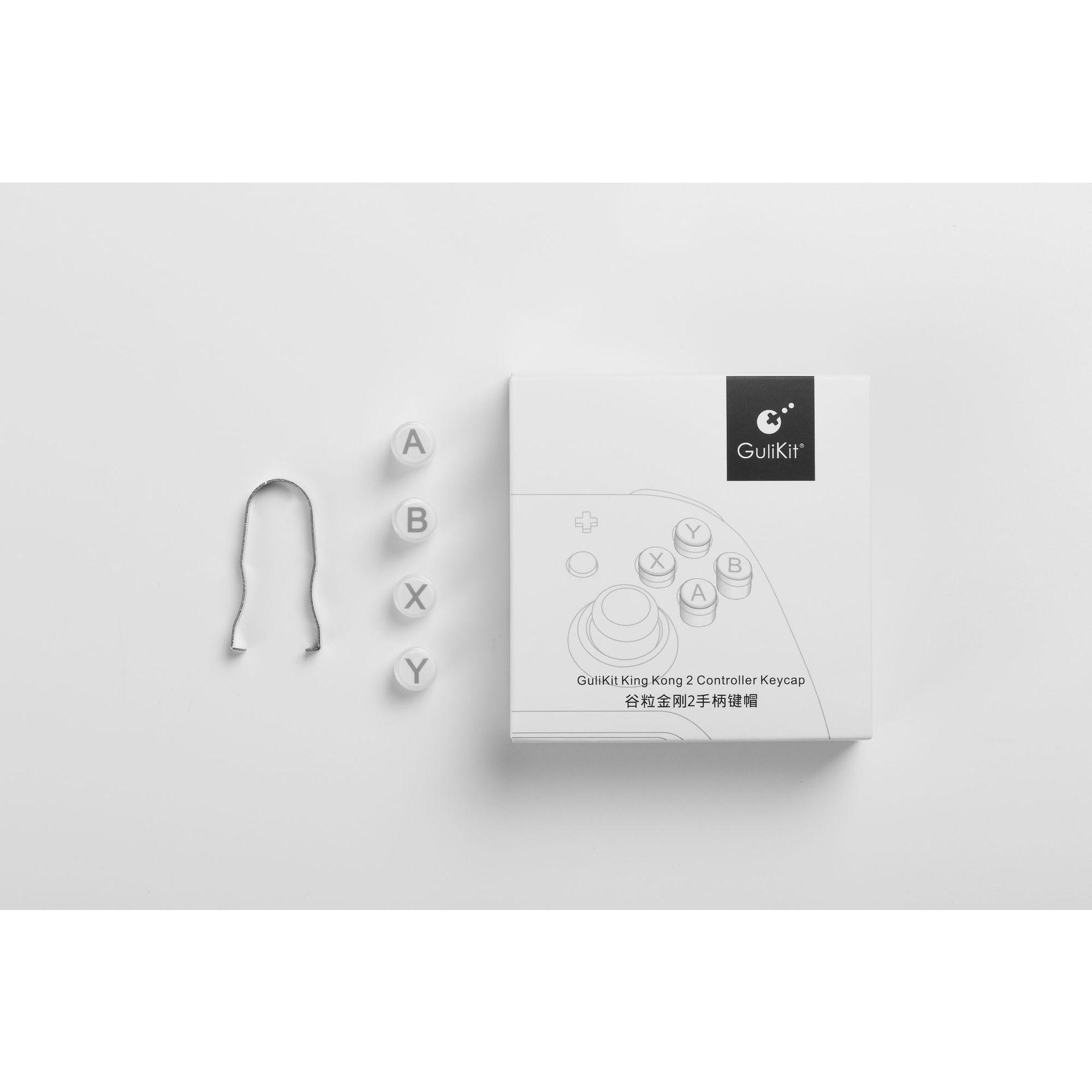 

Запасной колпачок для игрового контроллера на 2 кнопки NS08 ABXY, игровой аксессуар с ключом-съемником, колпачки для кнопок игрового контроллера с ключом-съемником [видеоигра] Package size:8*8*2cm белый