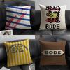 Pillow Case Pattern Printed Pillowcase For Living Room Sofa Cushion Cover Bedroom Decor Fashion Brand BBode