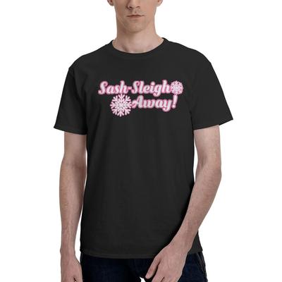 SashSleigh Away 100 Cotton Casual Breathable Confortable Tshirt High End Mens Clothing Tshirts Men