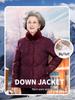Damen Winter Daunenjacke mit Pelzkragen - Dick, Warm und Stilvoll für ältere Damen