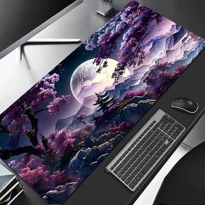 Ink Landscape Scenery Mouse Pad Large Gaming Mousepad Durable Desk Pad Office Carpet for Computer Mouse Nonslip Rubber Mat