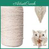Natural Macrame Cotton Cotton Cord Rope Twisted Soft Cotton Cord String Diy Wall Hanging Plant Hangers Craft Knitting Craft Cord