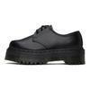 Dr. Martens Vegan Leather Comfortable Casual Low-Top Thick Sole Shoes Unisex Shoes Black 30651001