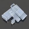 Twist Drill Bits Milling Cutters Storage Boxes Transparent Empty Box Plastic Toolbox Rectangular Telescopic Box Tools Accessorie