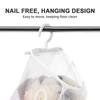 NEW Laundry Basket Versatile Clothespin Bag Fruit Holder Home Storage Washable Hanging With Hook Peg Bags Laundry Storage Net