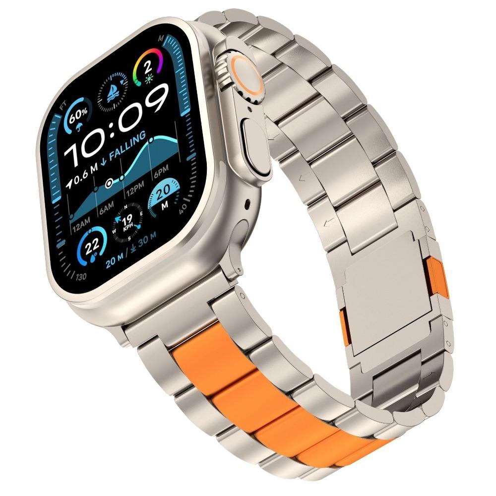 Magnetic Titanium Band for Apple Watch Ultra 3 2 49mm Series 11 10 9 8 7 46mm 45mm Luxury Men Bracelet for Iwatch Se3 44mm Strap