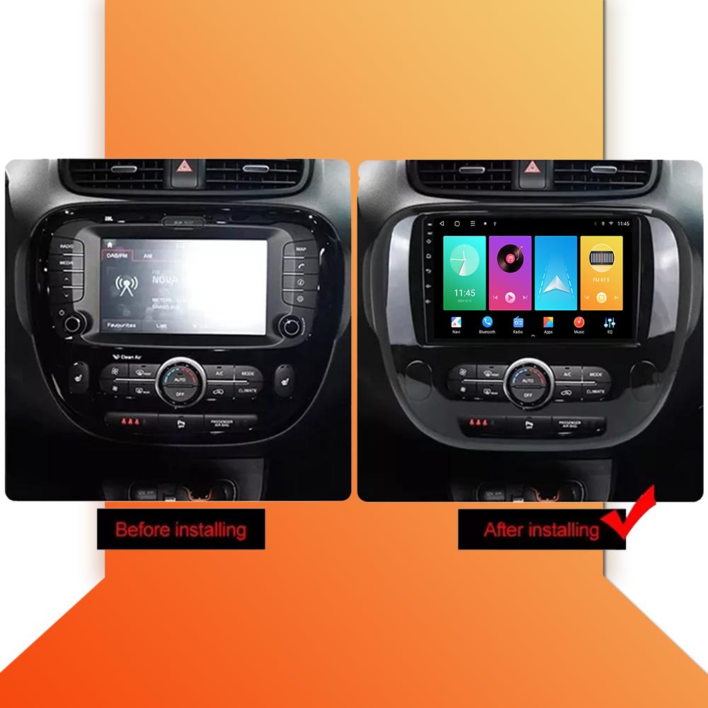 Car Radio Android Auto Carplay For KIA Soul 2014-2018 Multimedia Player Head Unit Stereo GPS Navigation BT WIFI 1+16GB