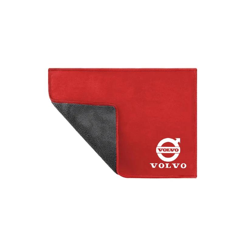 Microvezeldoek Auto Logo Auto Schoonmaak Verzorgingsaccessoires Voor Volvo V90 V60 V40 XC90 S60 C30 XC60 V50 V70 S90 XC40 S80 T6 Olestar