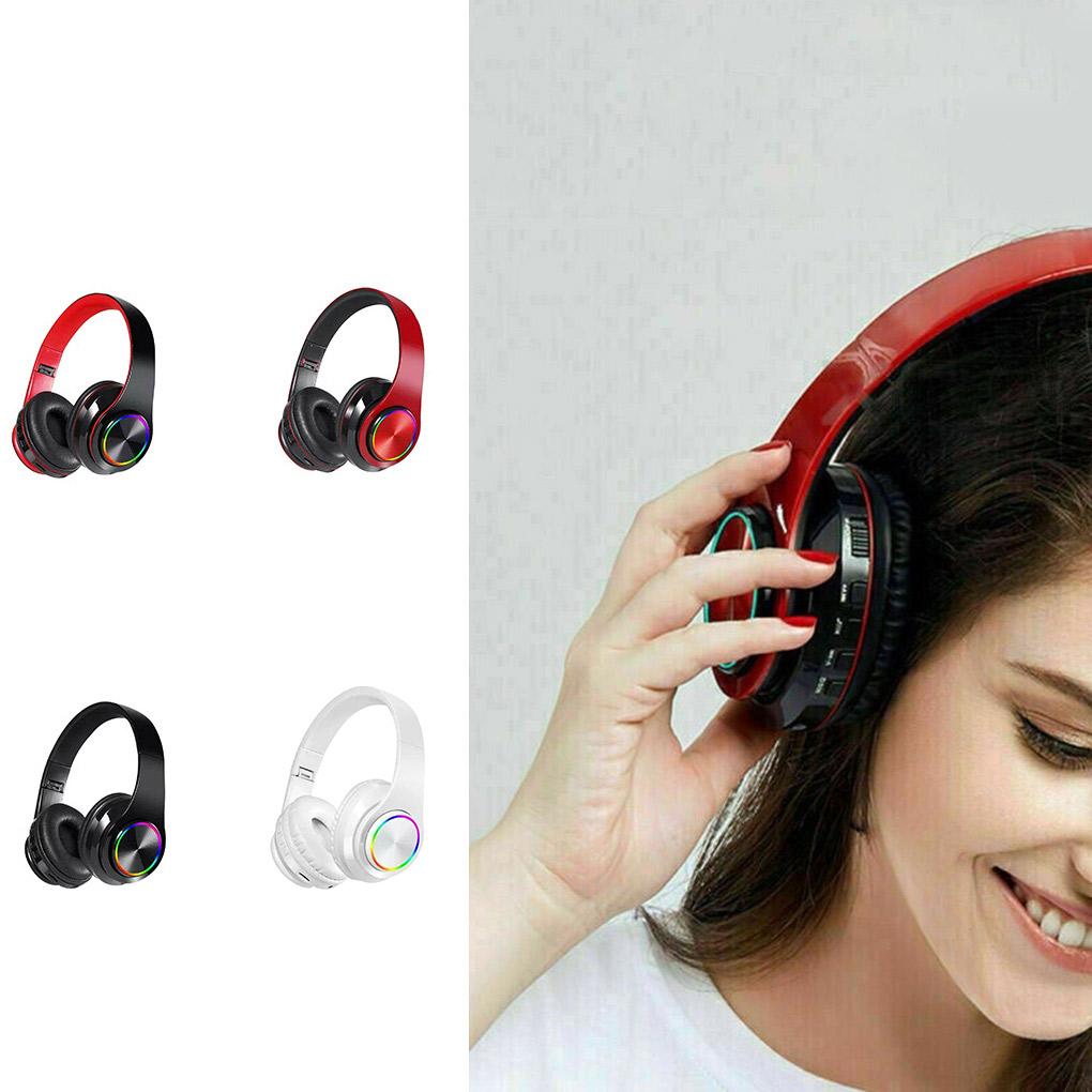 B39 LED Bluetooth Headset Sports Headphone Subwoofer Wireless Stereo Earphone