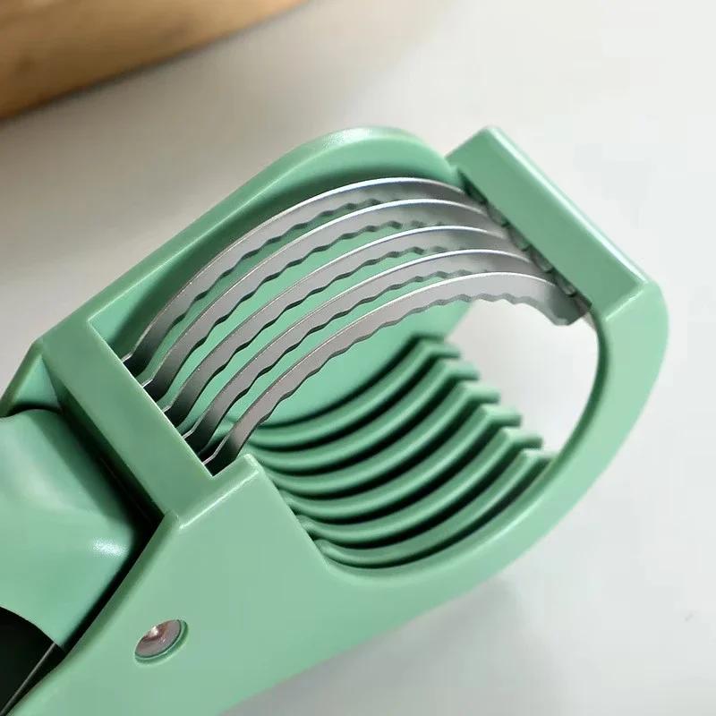 Multifunctional Stainless Steel Vegetable Slicer Cutter | Multifunction Fruit Salad Chopper | Kitchen Food Processor Gadget