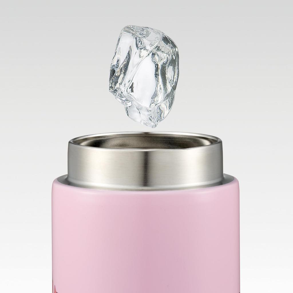 Skater Stainless Steel Mug Vacuum Sanrio Village Bottle, 450ml, Insulated, Double-Layered Wall, All-Stars (STX5-A)