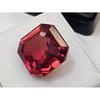 Stunning Natural Padparadscha Sapphire 11 Ct Asscher Cut Certified Gemstone