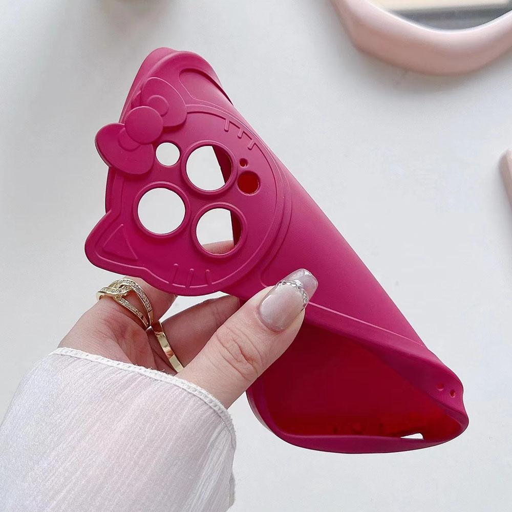 For iPhone 14 Pro Max Case 3D Animal Kitty TPU Phone Cover Precise Cutouts